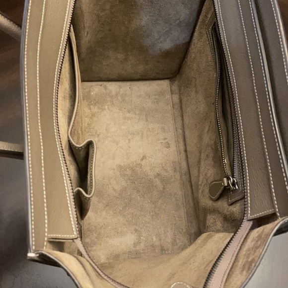 Celine MICRO LUGGAGE HANDBAG IN DRUMMED CALFSKIN - Picture 9 of 13